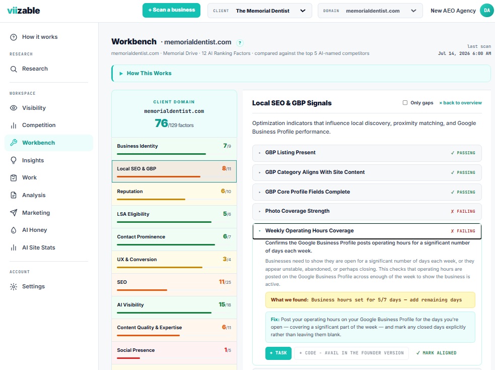 viizable single factor detail: what we found and how to fix it